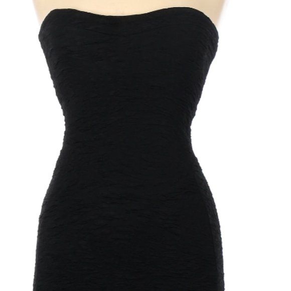 black ruffle dress - Picture 1 of 2